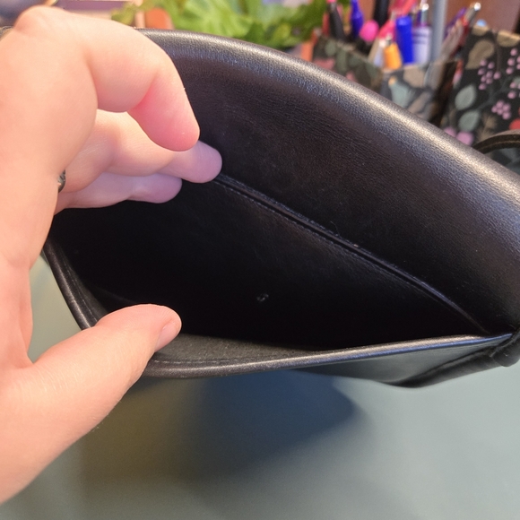 COACH 1994 Megan #9921 Black Rare Made in USA Vintage - Picture 13 of 17